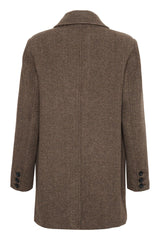 My Essential Wardrobe Frannie - Kort uldfrakke - HUSET Men & Women