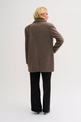 My Essential Wardrobe Frannie - Kort uldfrakke - HUSET Men & Women