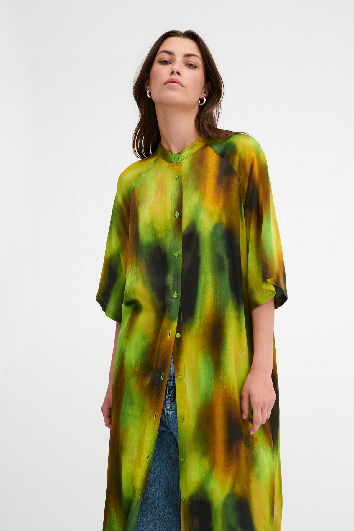 My Essential Wardrobe Tamara - Lang skjortekjole - HUSET Men & Women