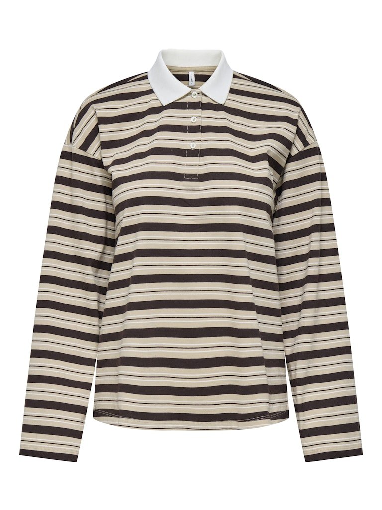 Only Aminah Life - Stribet polo - HUSET Men & Women - Only