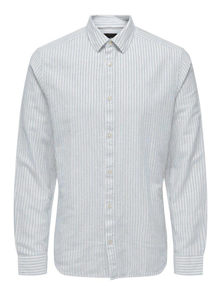 Only & Sons Caiden - Slimfit hørmix skjorte - HUSET Men & Women