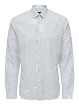 Only & Sons Caiden - Slimfit hørmix skjorte - HUSET Men & Women