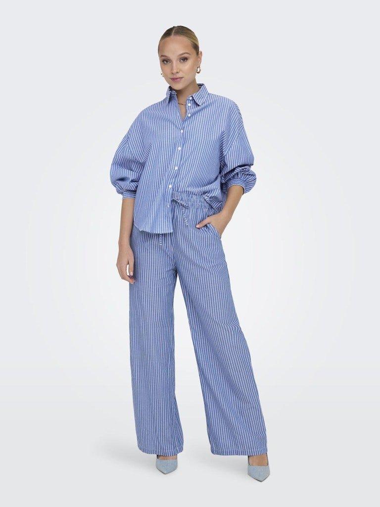 Only Arja - Stribede bukser - HUSET Men & Women