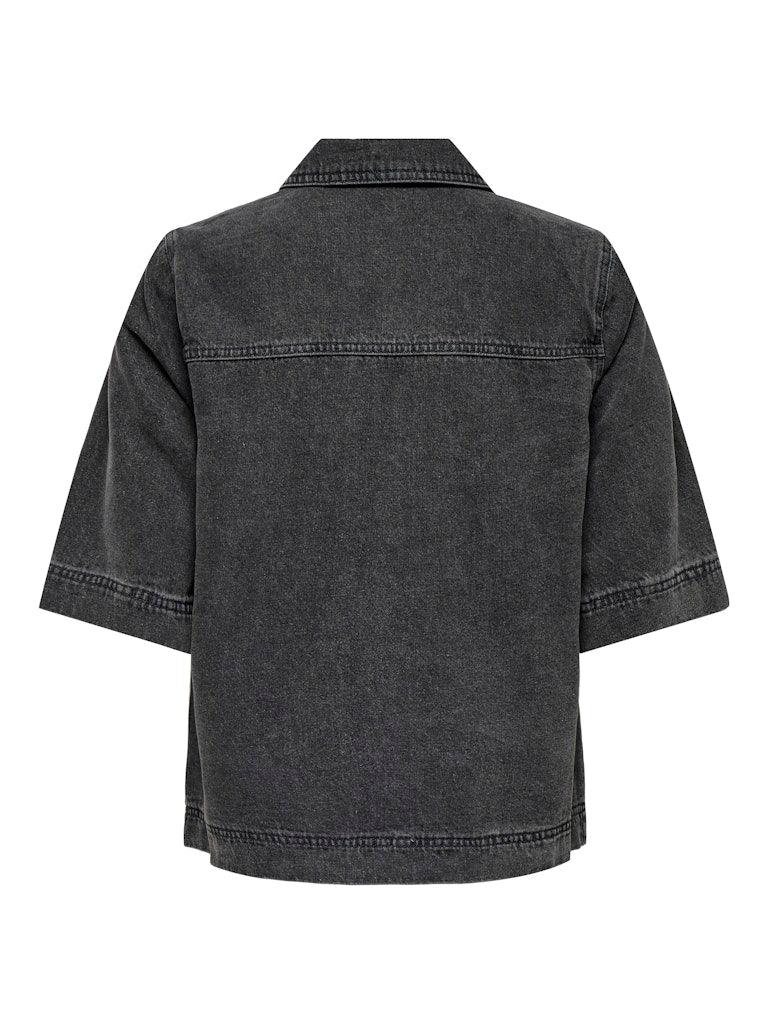 Only Belle - Kortærmet denim skjorte - HUSET Men & Women