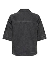 Only Belle - Kortærmet denim skjorte - HUSET Men & Women