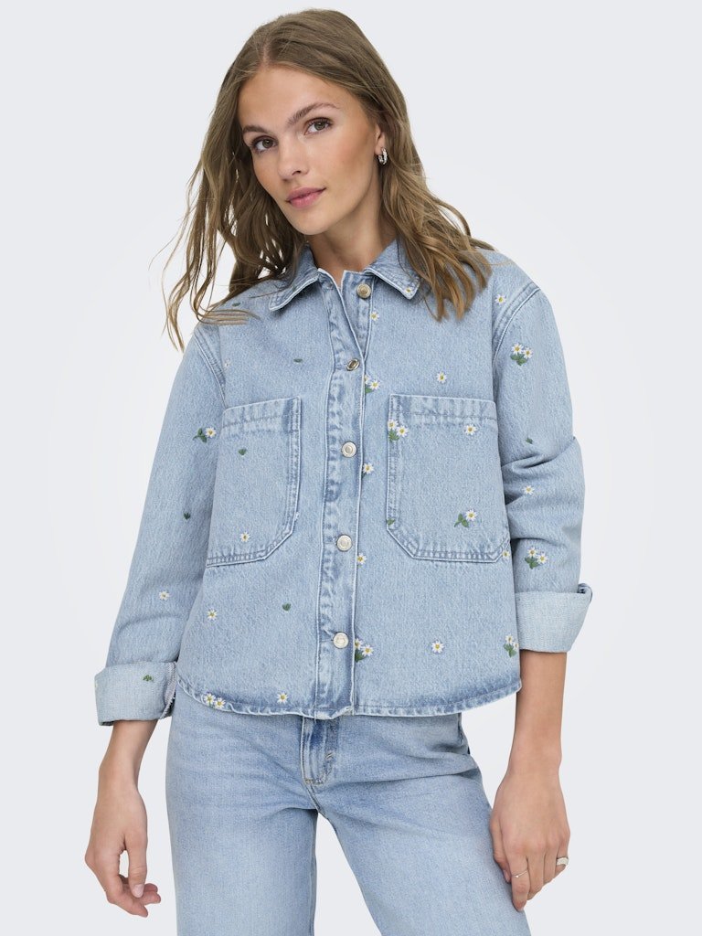 Only Cassie - Denimjakke med broderi - HUSET Men & Women - Only