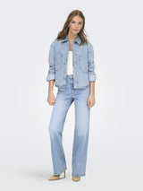 Only Cassie - Denimjakke med broderi - HUSET Men & Women - Only