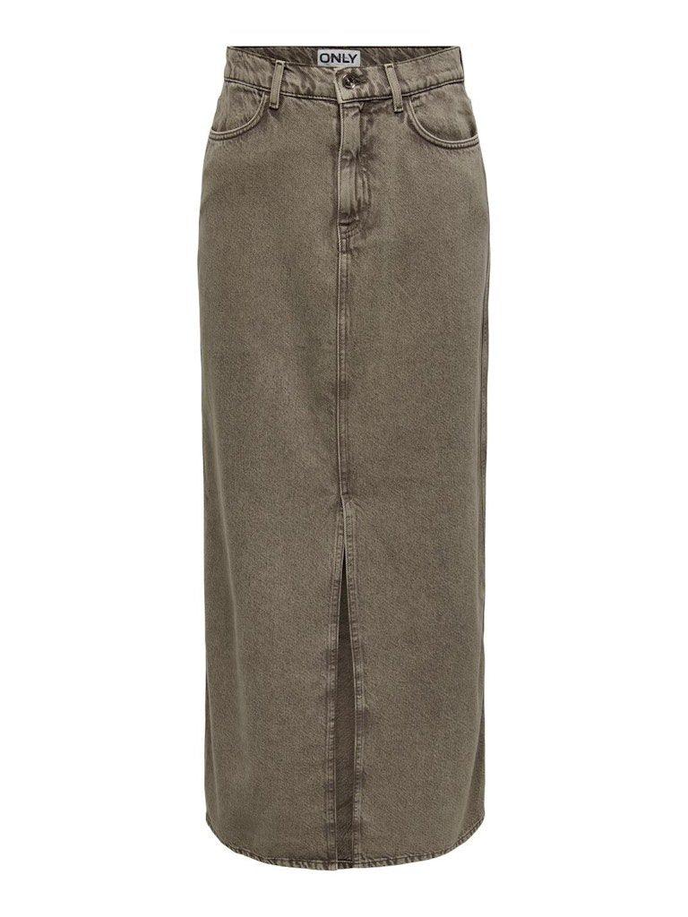 Only Cilla - Lang denimnederdel - HUSET Men & Women