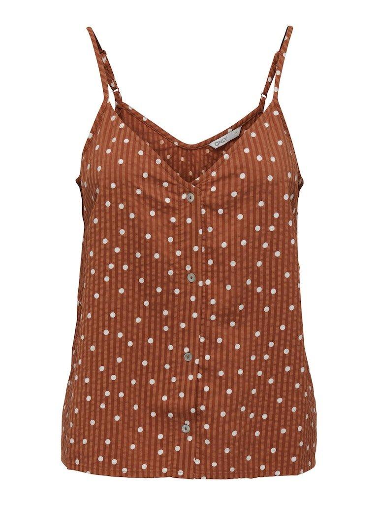 Only Emily - Button singlet - HUSET Men & Women