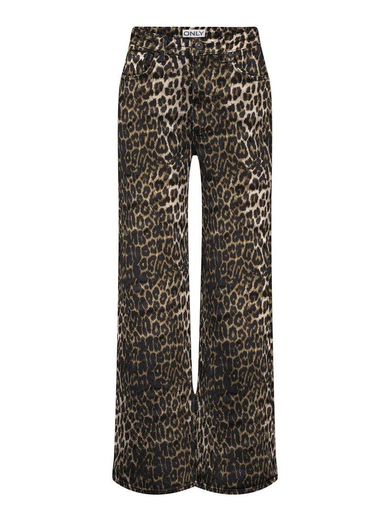 Only Juicy Anlie - Leopard Jeans - HUSET Men & Women