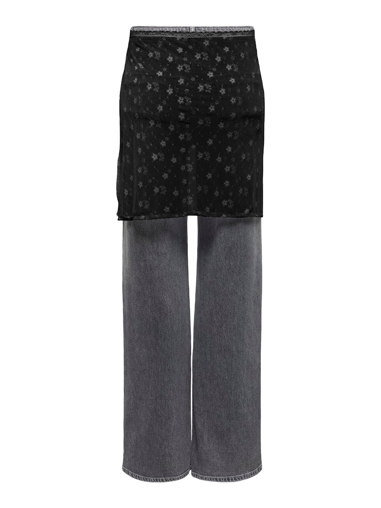 Only Kiara - Blonde wrapnederdel - HUSET Men & Women - Only