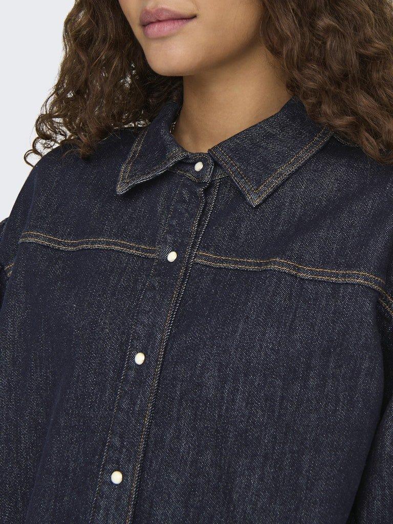 Only Norela - Denim skjorte - HUSET Men & Women