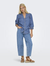Only Raya - 3/4 denimskjorte - HUSET Men & Women - Only