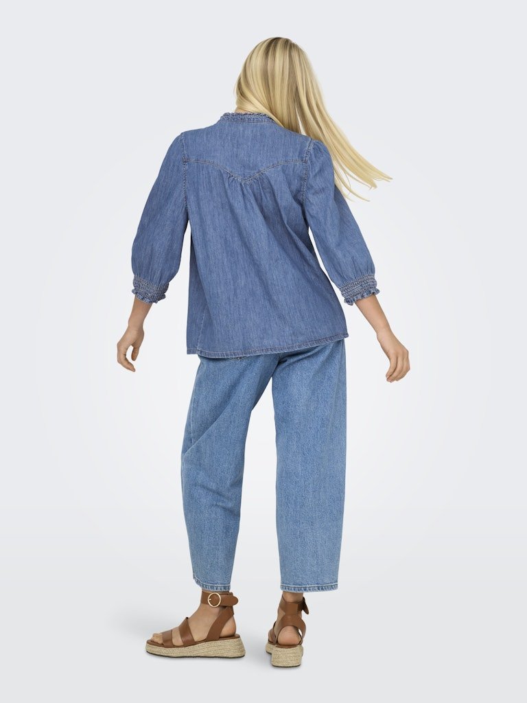 Only Raya - 3/4 denimskjorte - HUSET Men & Women - Only