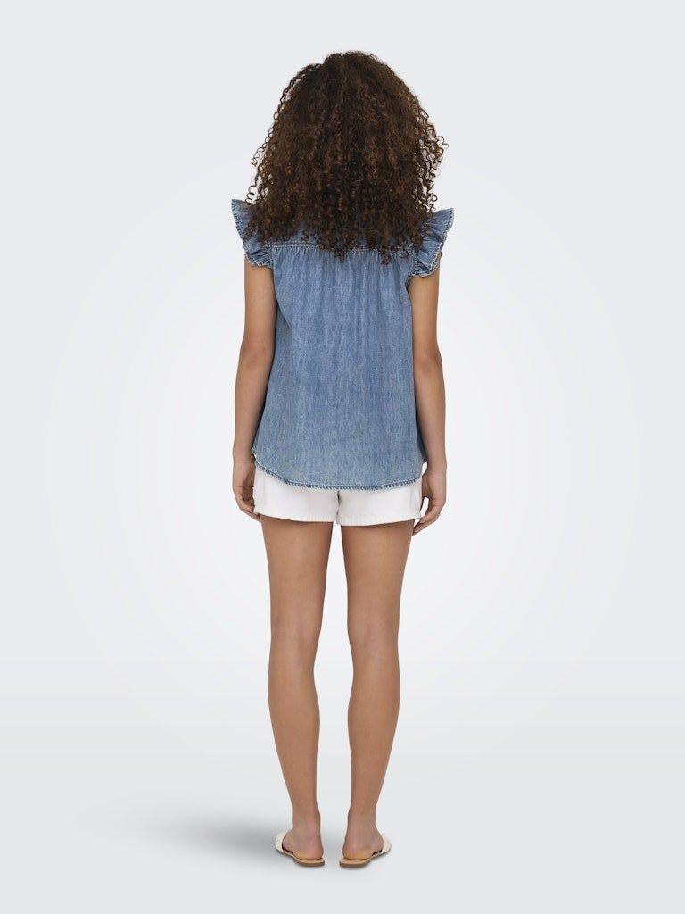 Only Shania - Denim top - HUSET Men & Women