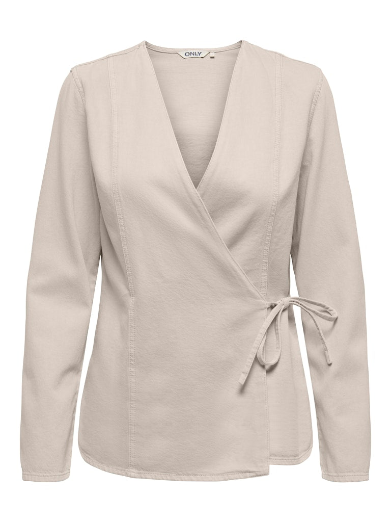 Only Silla - Wrap bluse - HUSET Men & Women - Only