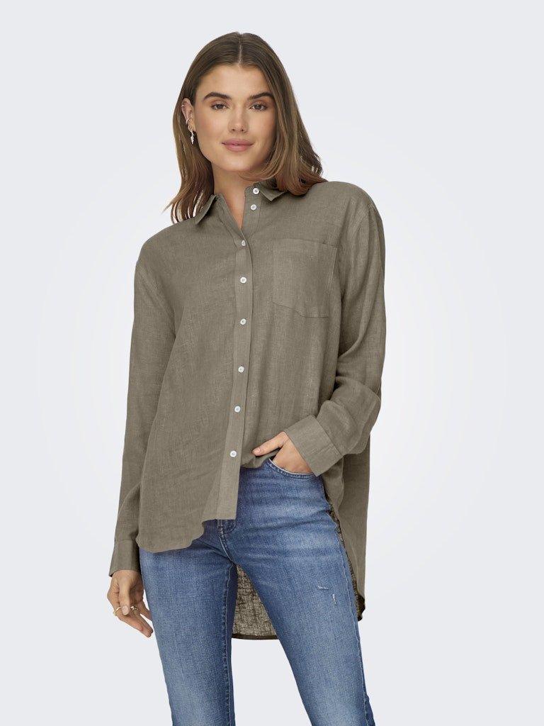 Only Tokyo - Hørmix skjorte - HUSET Men & Women