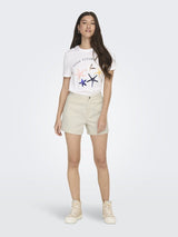 Only Vega - Højtaljede mom shorts - HUSET Men & Women - Only