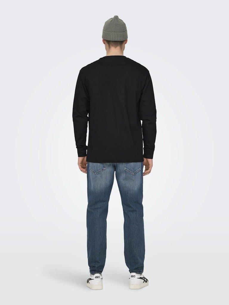 Only&Sons Fred Life - langærmet t-shirt - HUSET Men & Women