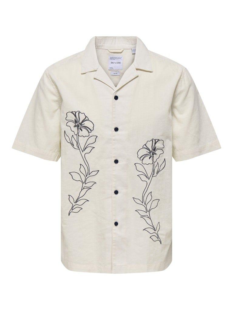 Only&Sons Gali - Kortrærmet resort skjorte - HUSET Men & Women