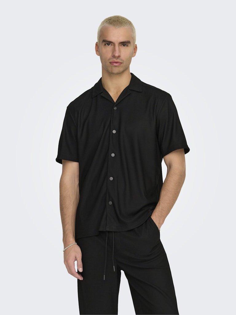 Only&Sons Kari - Relaxed fit resort skjorte - HUSET Men & Women