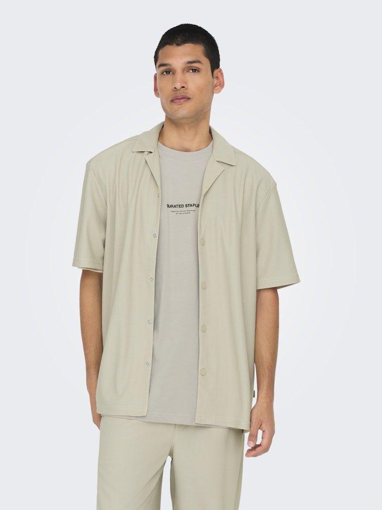 Only&Sons Kari - Relaxed fit resort skjorte - HUSET Men & Women