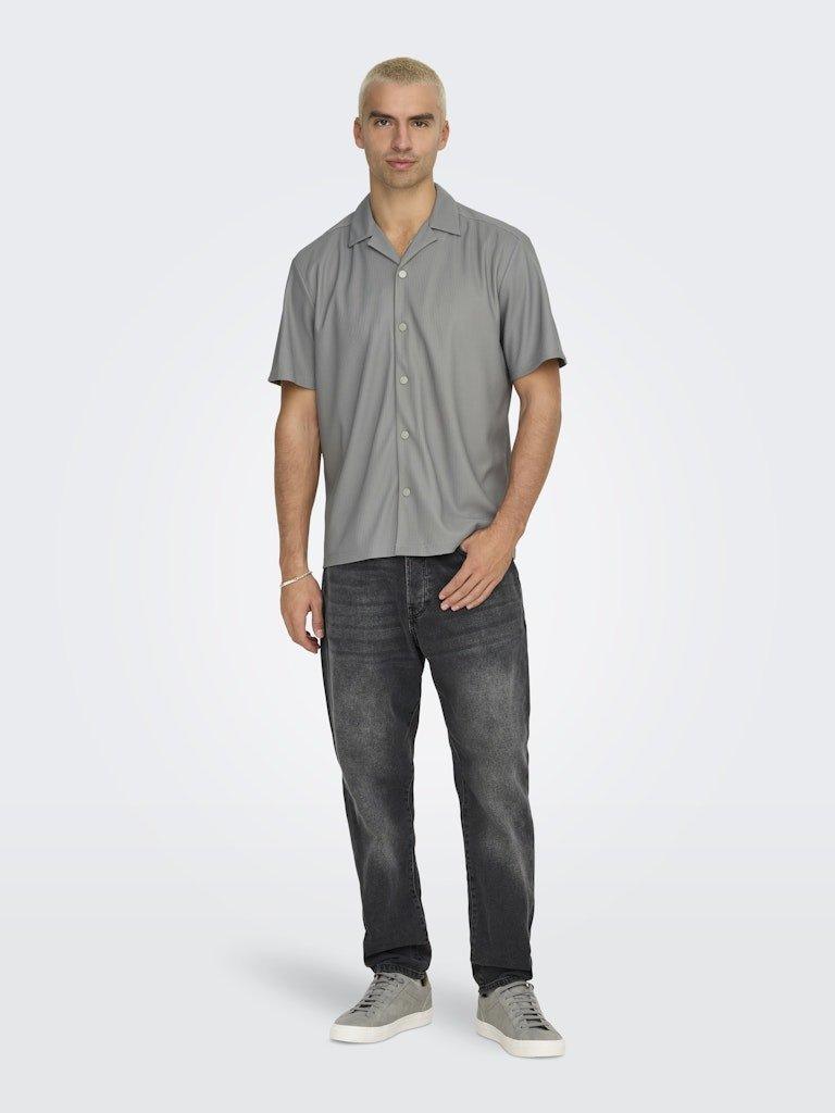 Only&Sons Kari - Relaxed fit resort skjorte - HUSET Men & Women