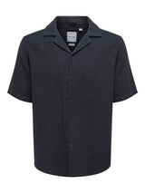 Only&Sons Latham - Kortærmet hørmix skjorte - HUSET Men & Women