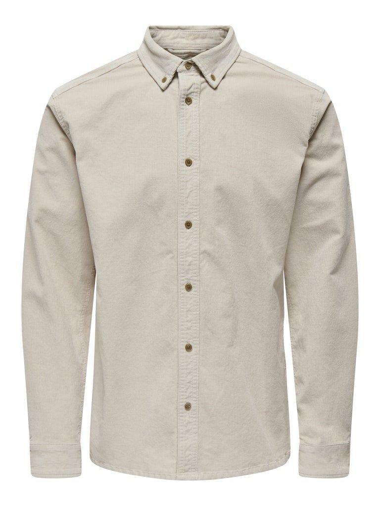 Only&Sons Michael - Langærmet stretch skjorte i regular fit - HUSET Men & Women