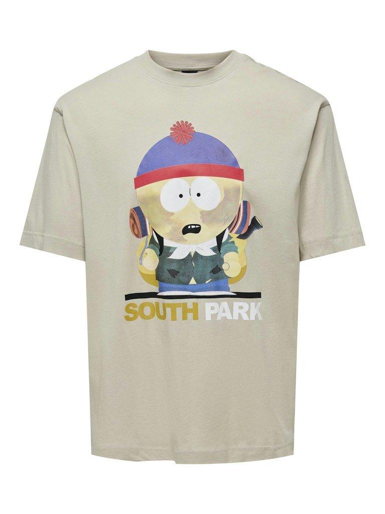 Only&Sons South Park - T-shirt med print - HUSET Men & Women