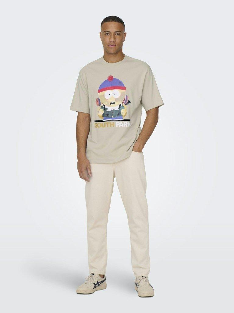 Only&Sons South Park - T-shirt med print - HUSET Men & Women