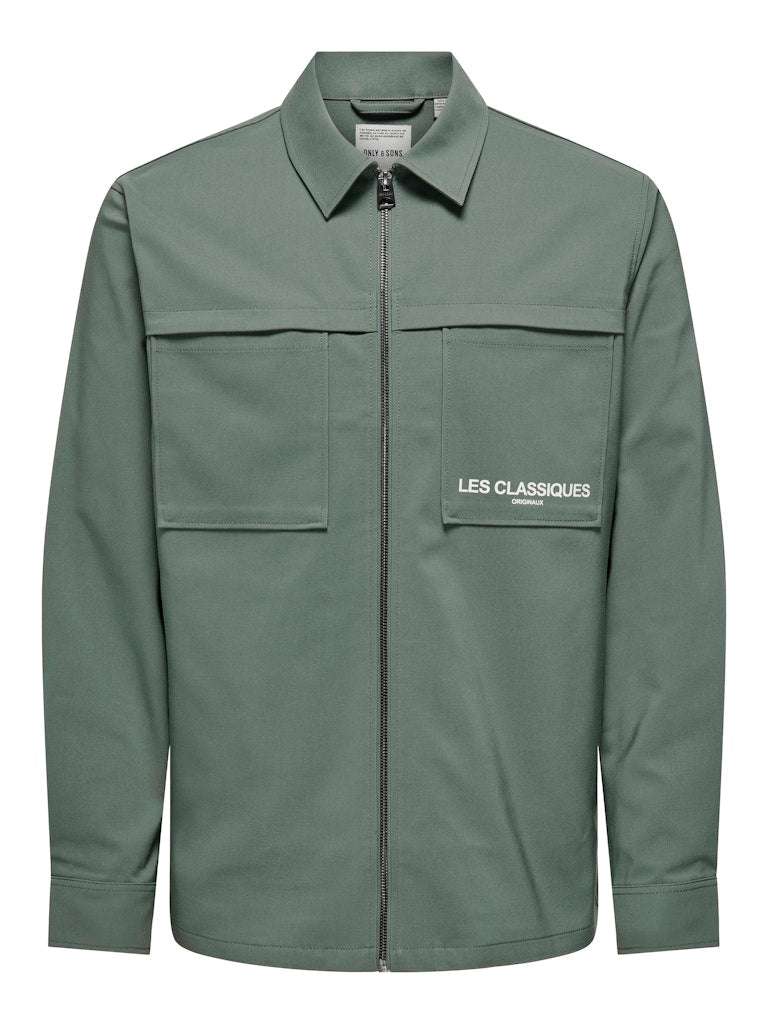 Only&Sons Les Classiques - Relaxed fit overshirt - HUSET Men & Women (9383599112539)