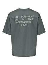 Only&Sons Les Classiques - Relaxed fit t-shirt med print - HUSET Men & Women
