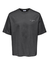 Only&Sons Les Classiques - Relaxed fit t-shirt med print - HUSET Men & Women