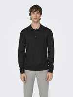 Only&Sons Wyler - Langærmet polo - HUSET Men & Women (9494399254875)