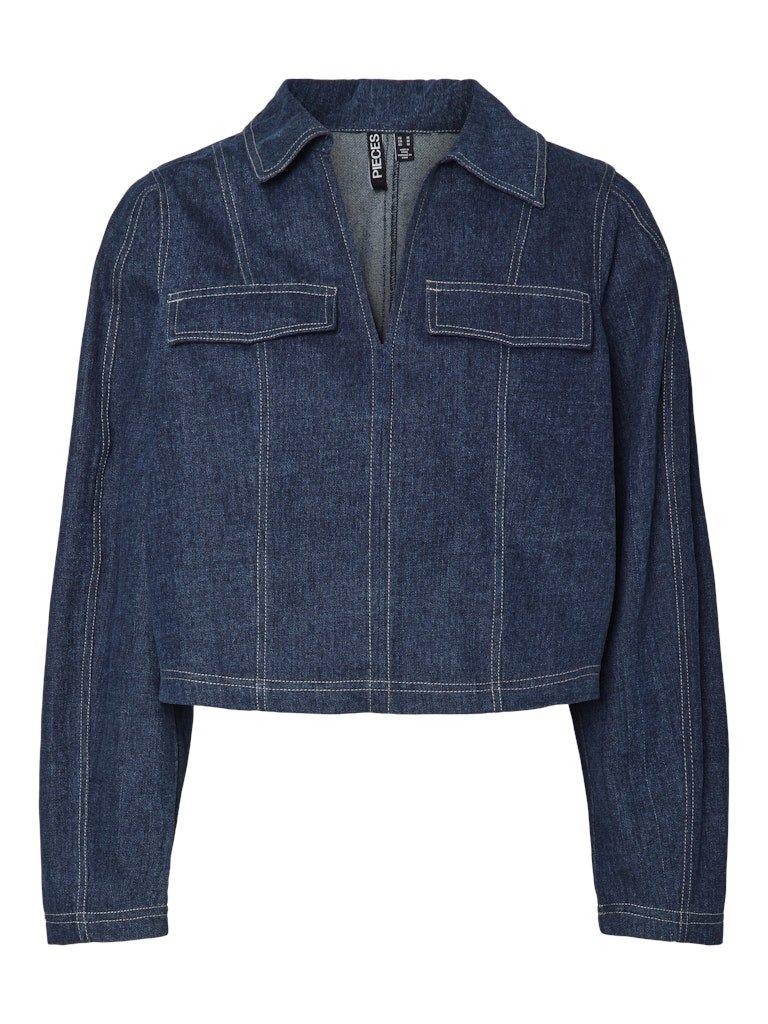 Pieces Fabia - Denim top - HUSET Men & Women