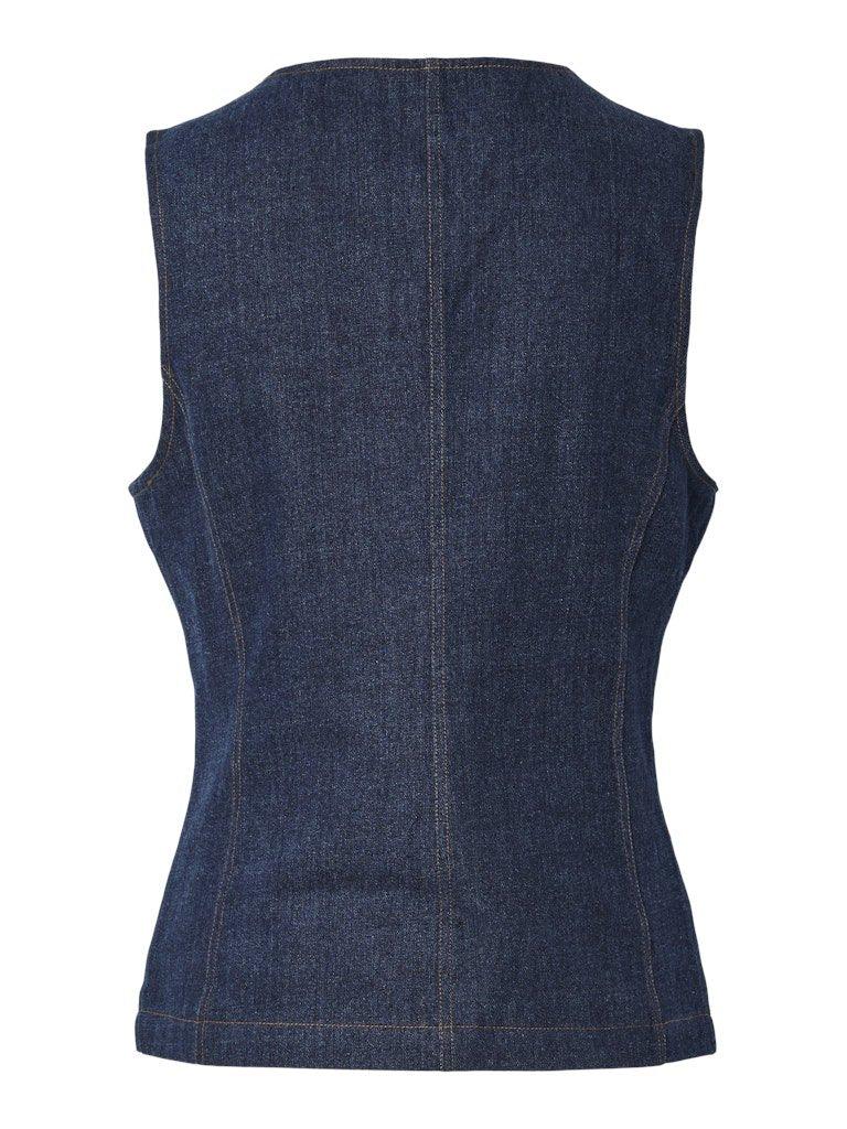 Pieces Fabia - Denim vest - HUSET Men & Women