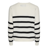Pieces Fally - Stribet striktrøje - HUSET Men & Women