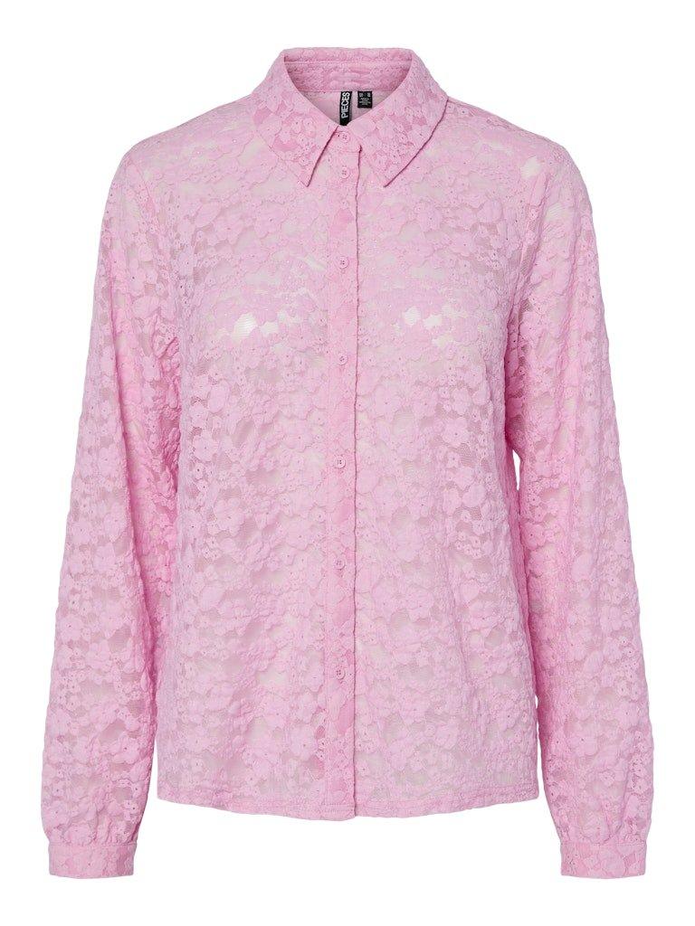 Pieces Fiora - Blondeskjorte - HUSET Men & Women