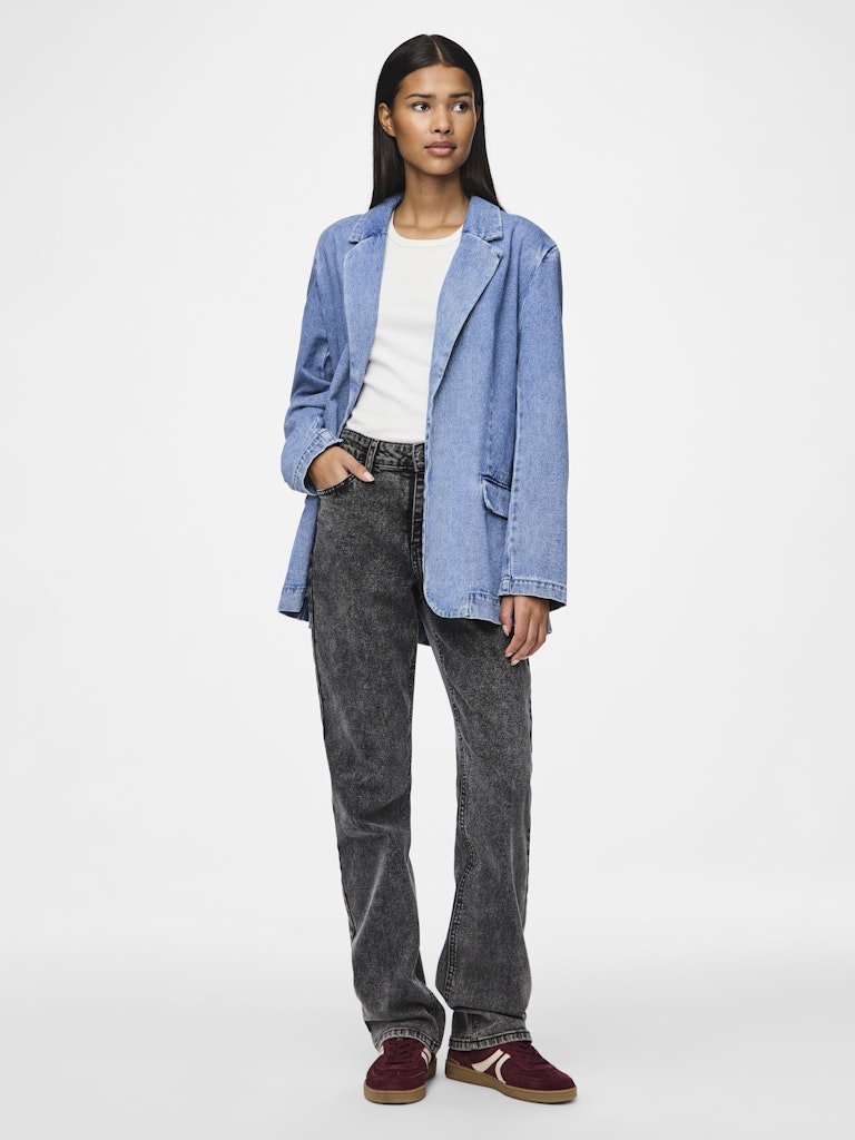 Pieces Fulla - Denim blazer - HUSET Men & Women (9618191647067)