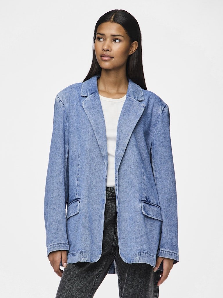 Pieces Fulla - Denim blazer - HUSET Men & Women (9618191647067)