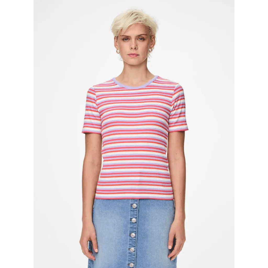 Pieces Jayjay - Stribet t-shirt - HUSET Men & Women