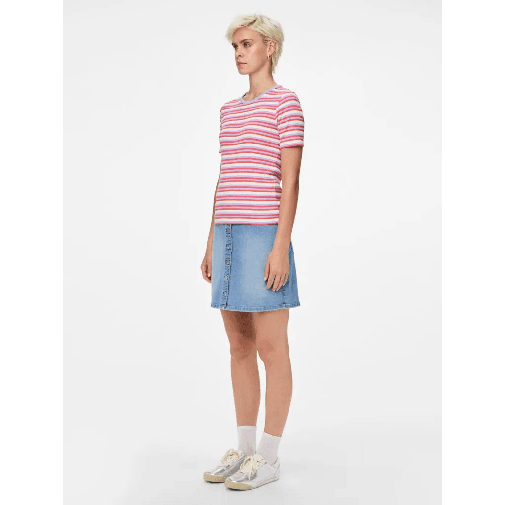 Pieces Jayjay - Stribet t-shirt - HUSET Men & Women