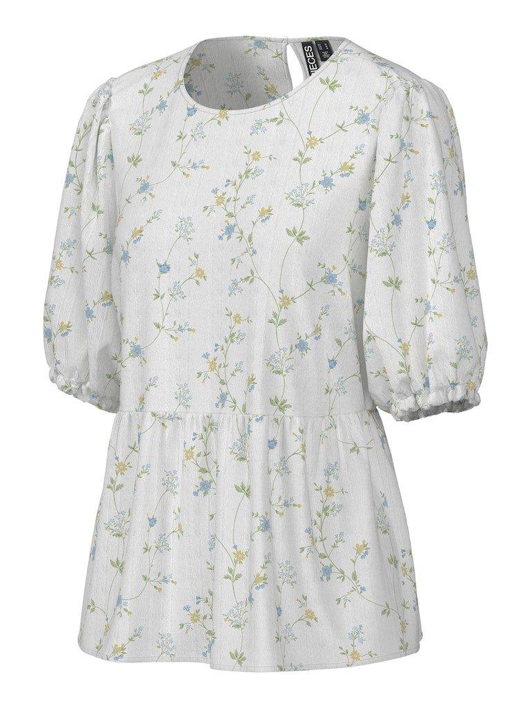 Pieces Kary - Peplum top - HUSET Men & Women