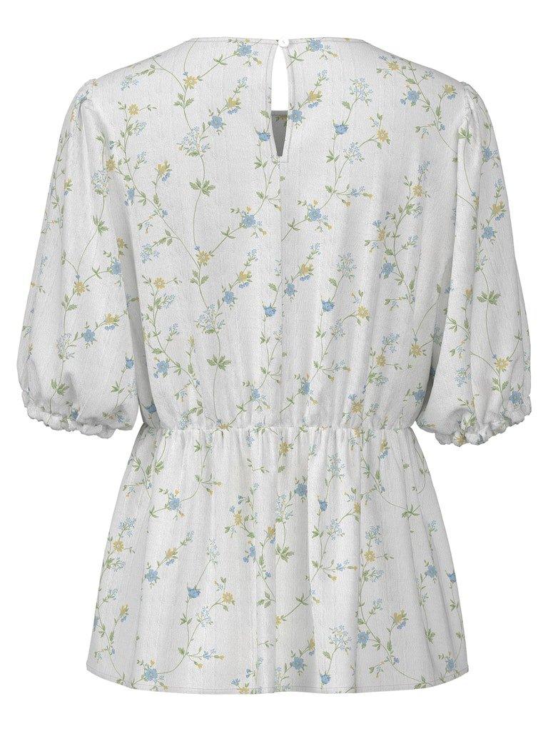 Pieces Kary - Peplum top - HUSET Men & Women