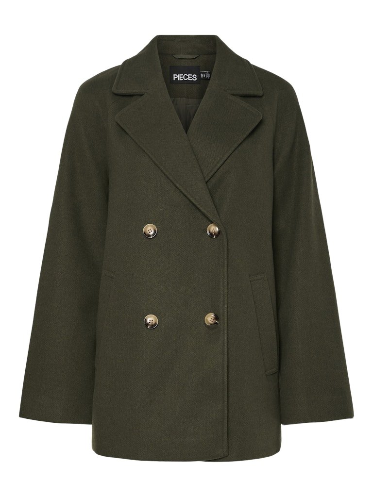 Pieces Marbel - Frakke - HUSET Men & Women - Pieces