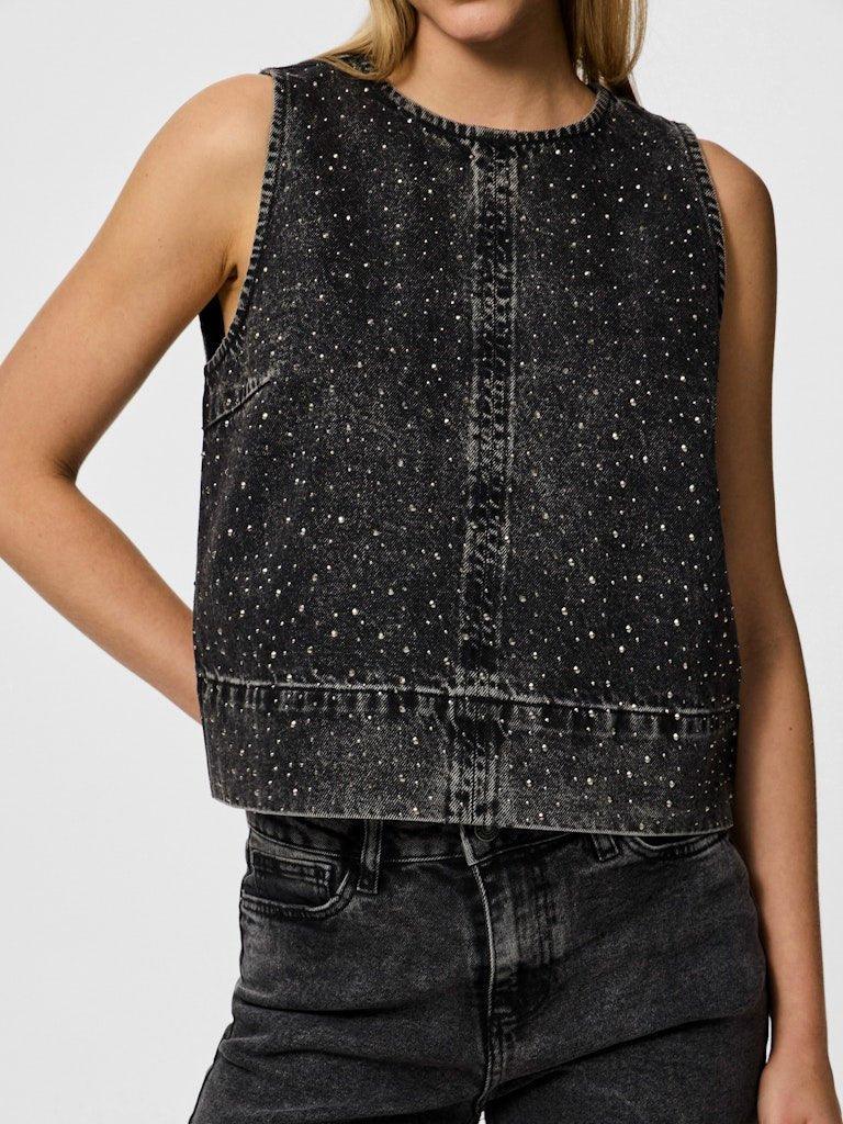 Pieces Noel - Denim top - HUSET Men & Women