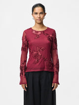 Pieces Offia - Boatneck top - HUSET Men & Women - Pieces