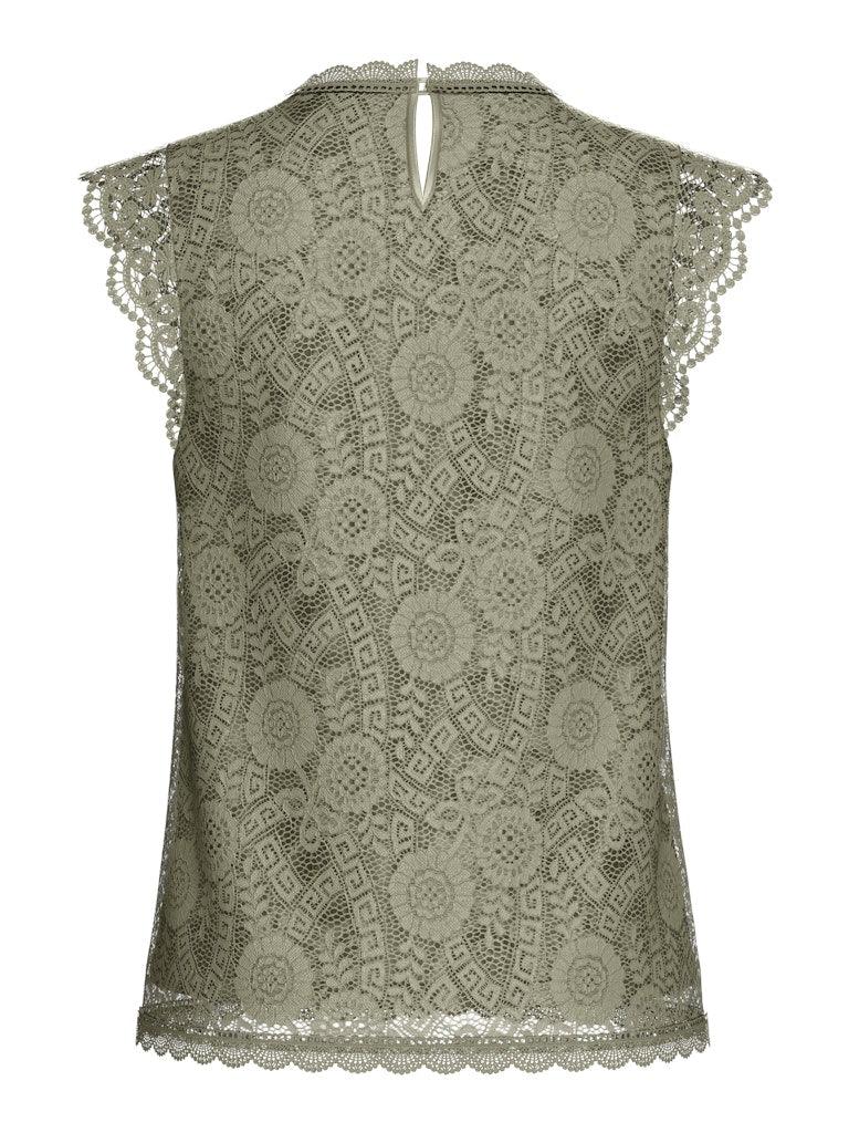 Pieces Olline - Blonde top - HUSET Men & Women