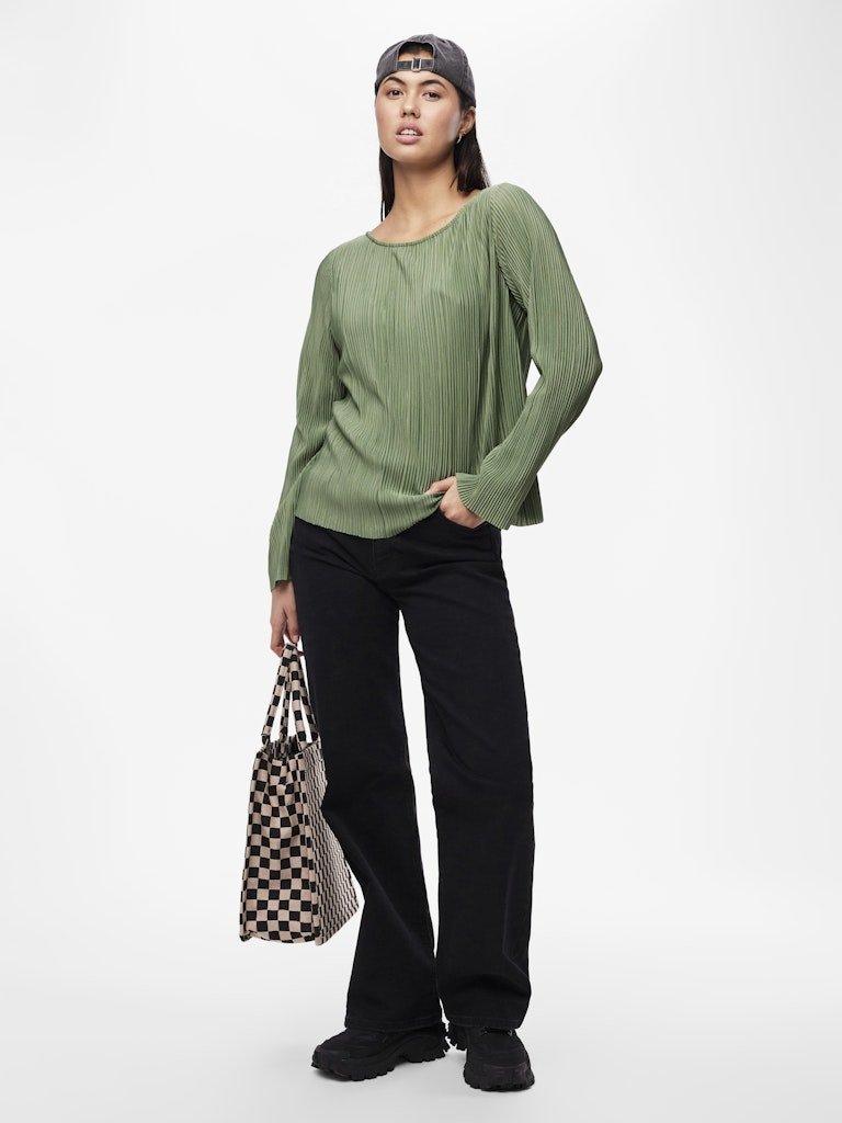 Pieces Pammi - Plisse top - HUSET Men & Women